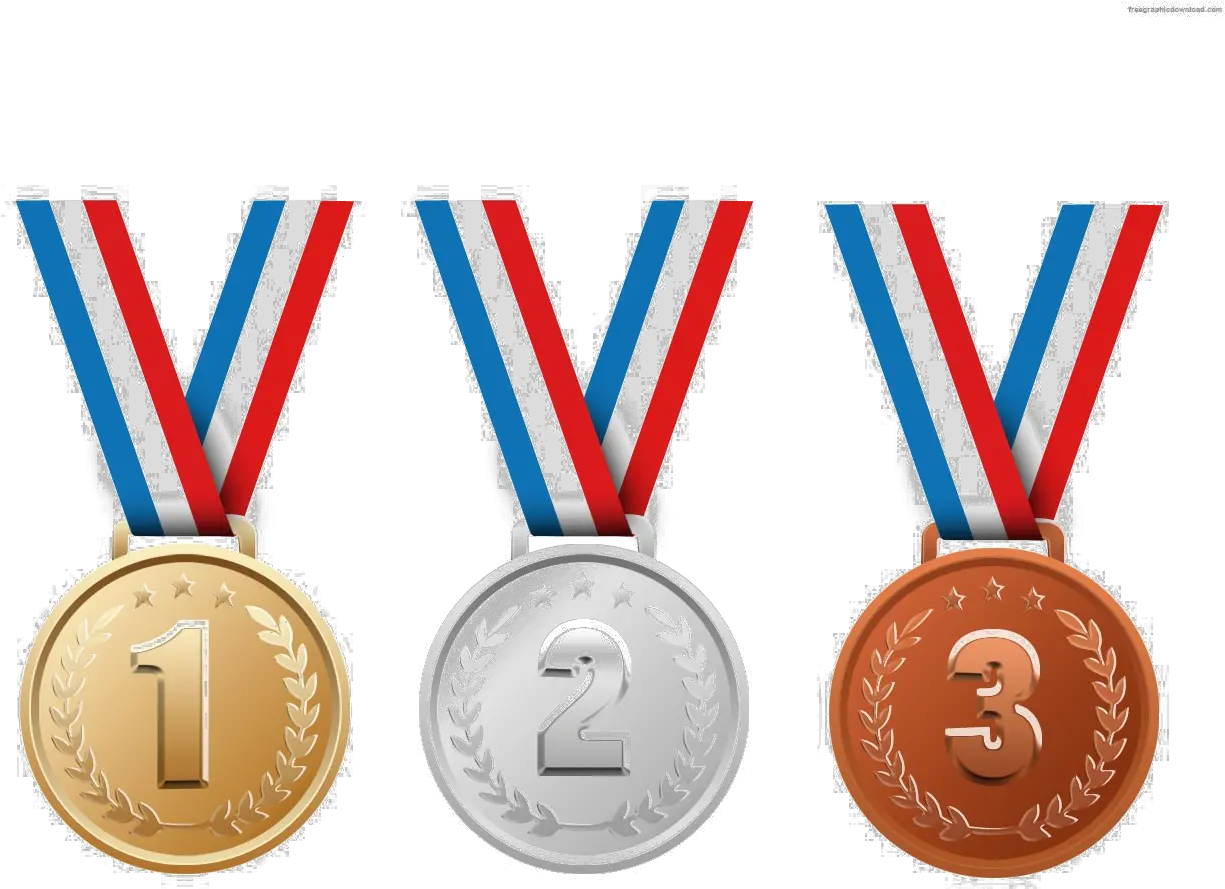 Gold Silver And Bronze Medals Png Transparent Image Gold Silver Bronze Medal Transparent
