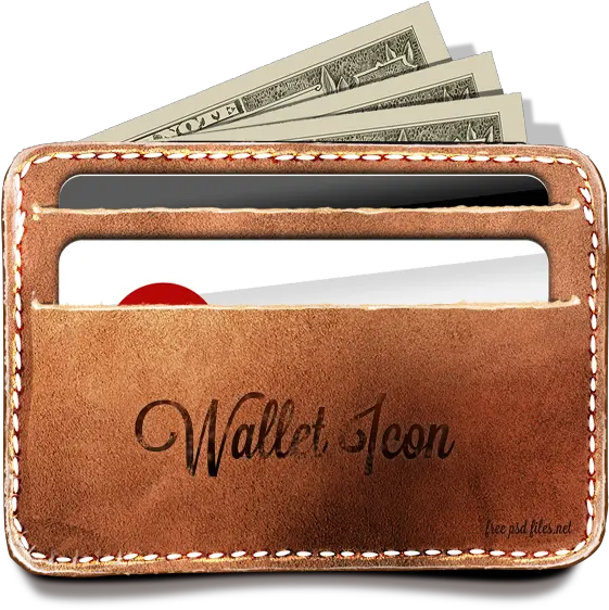 Wallet Icon Mockup Png Download Free Leather Wallet Mockup Free