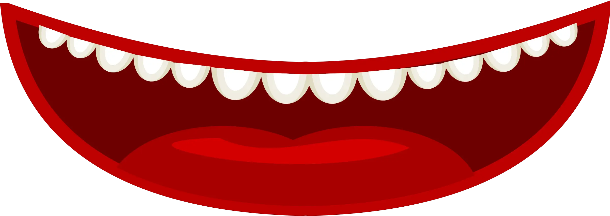 Smile Mouth Lip Tooth Clip Art Animated Mouth No Background
