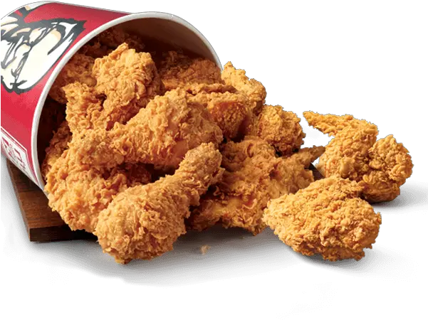 Fried Kfc Chicken Bucket Png