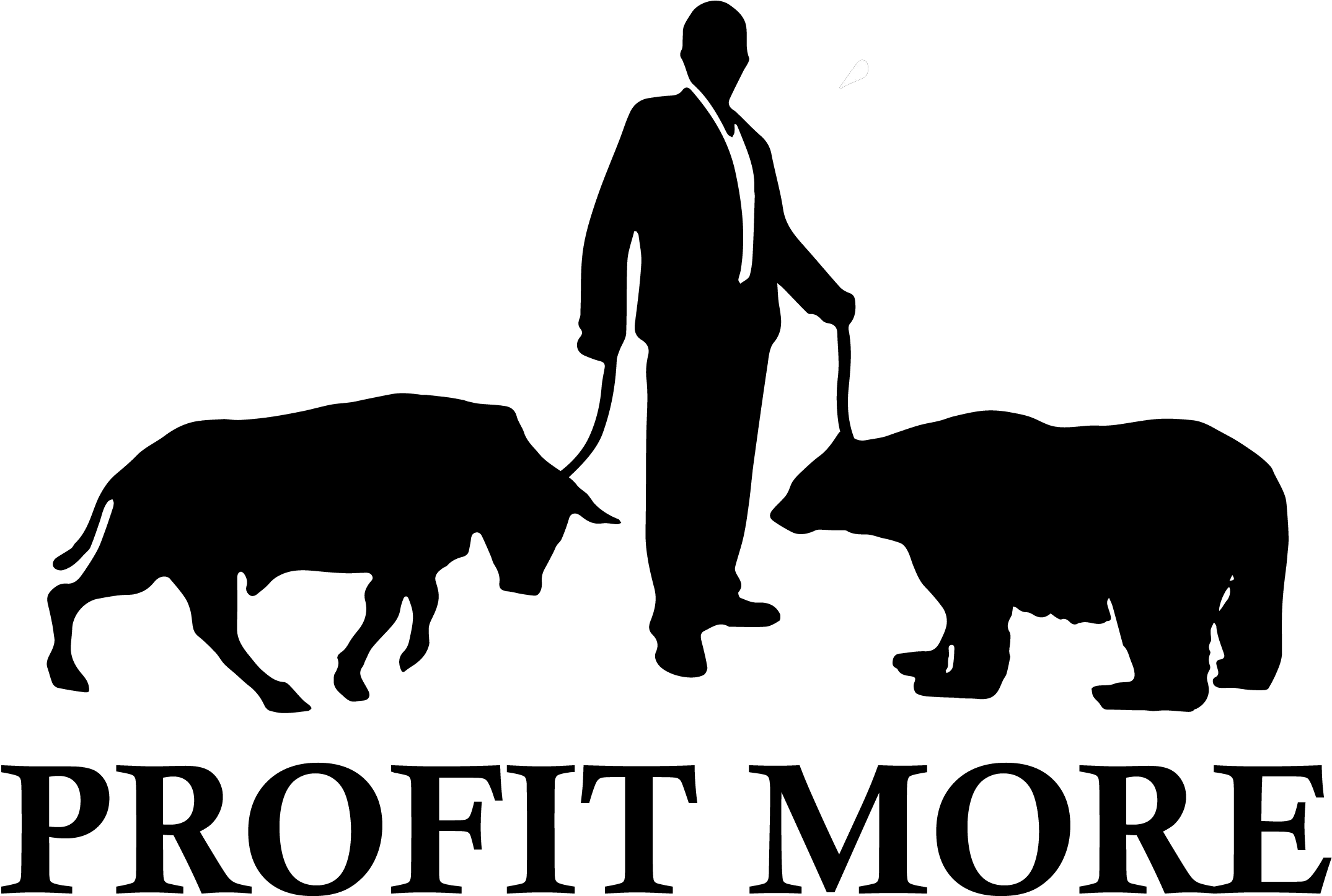 Bull-bear Line Bull And Bear Logo