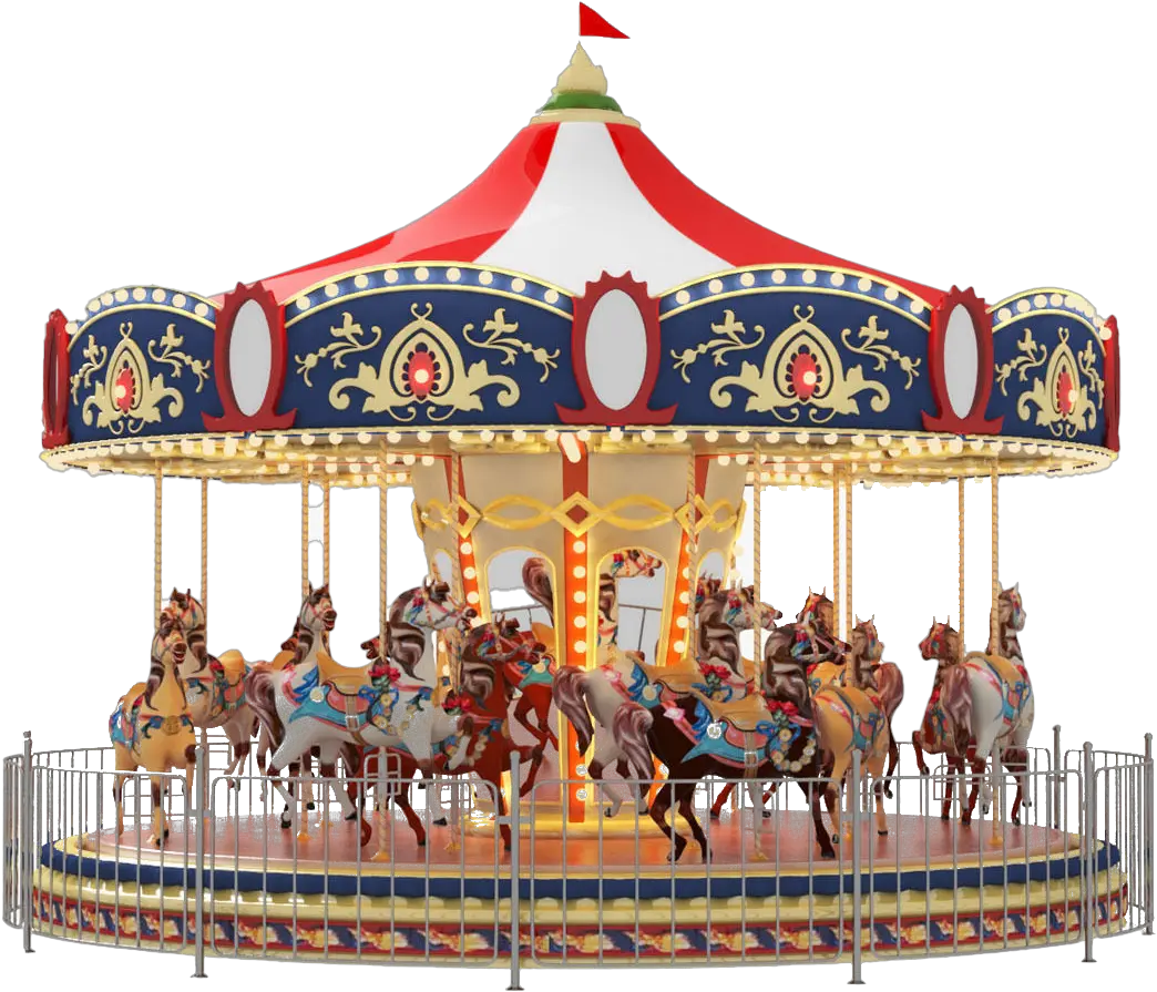 Carousel Transparent Images Carousel 3d Model Free