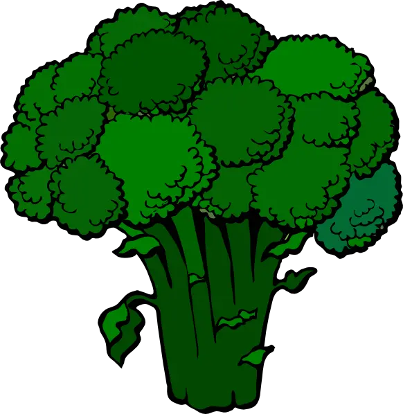 Transparent Broccoli Cartoon Png Broccoli Clipart