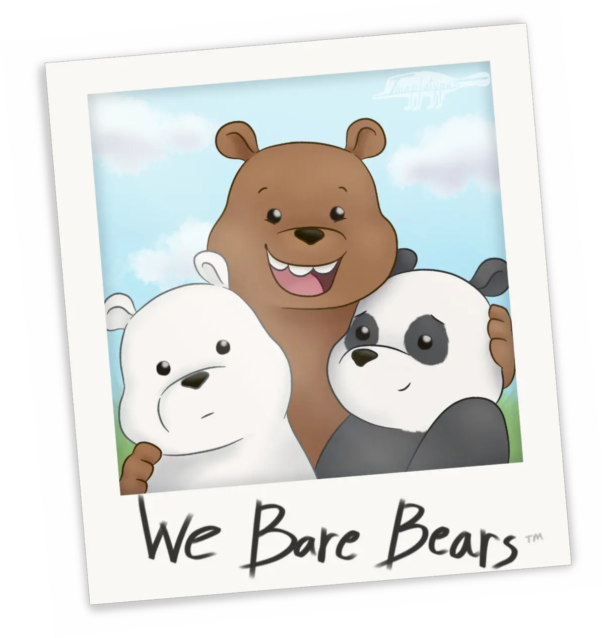We Bare Bears Selfie