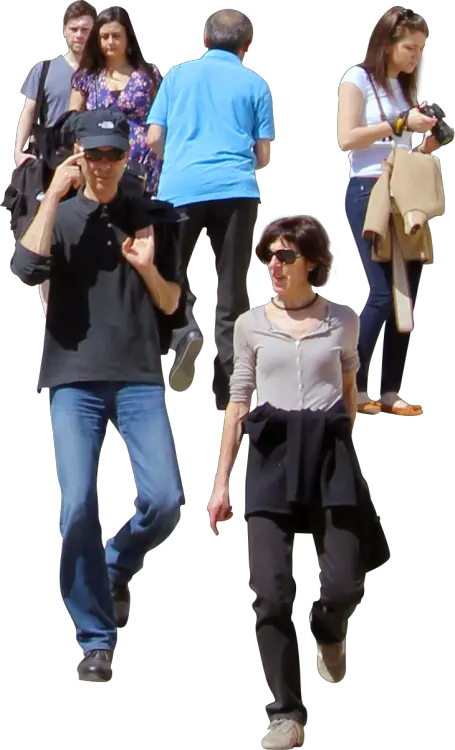 People Walking Down Stairs Png People Climbing Stairs Png