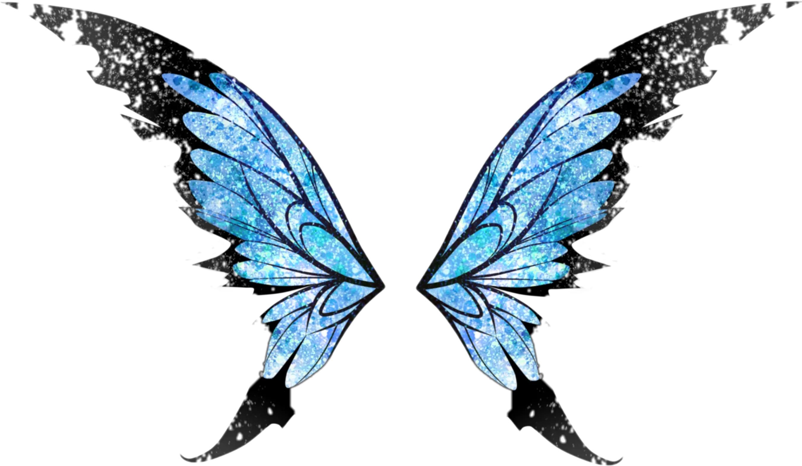 butterfly butterflywings wings angel angelwings Fairy Wings No Background