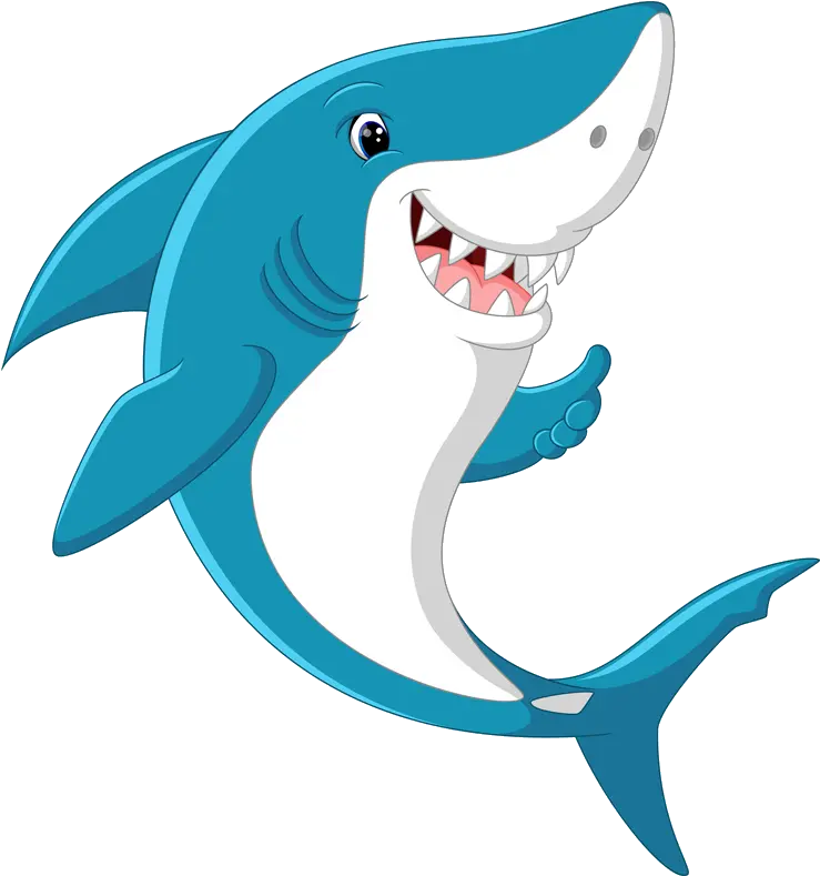 Tiger Shark Animated Gif Clipart Shark Cartoon Png