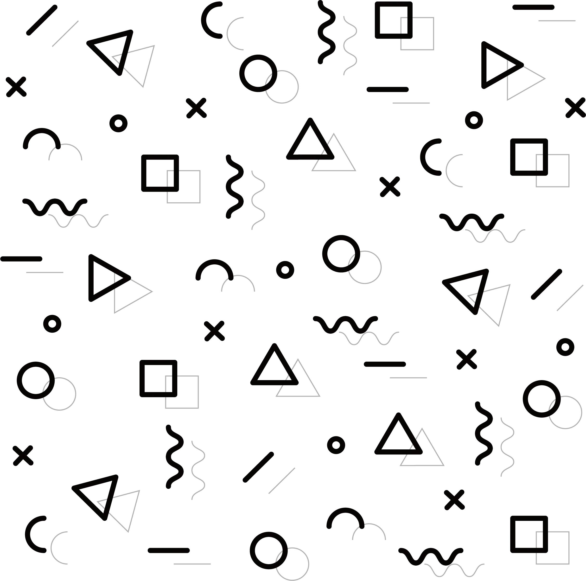 Pattern Abstract Halftone Geometric Royalty-free Png Pattern Png