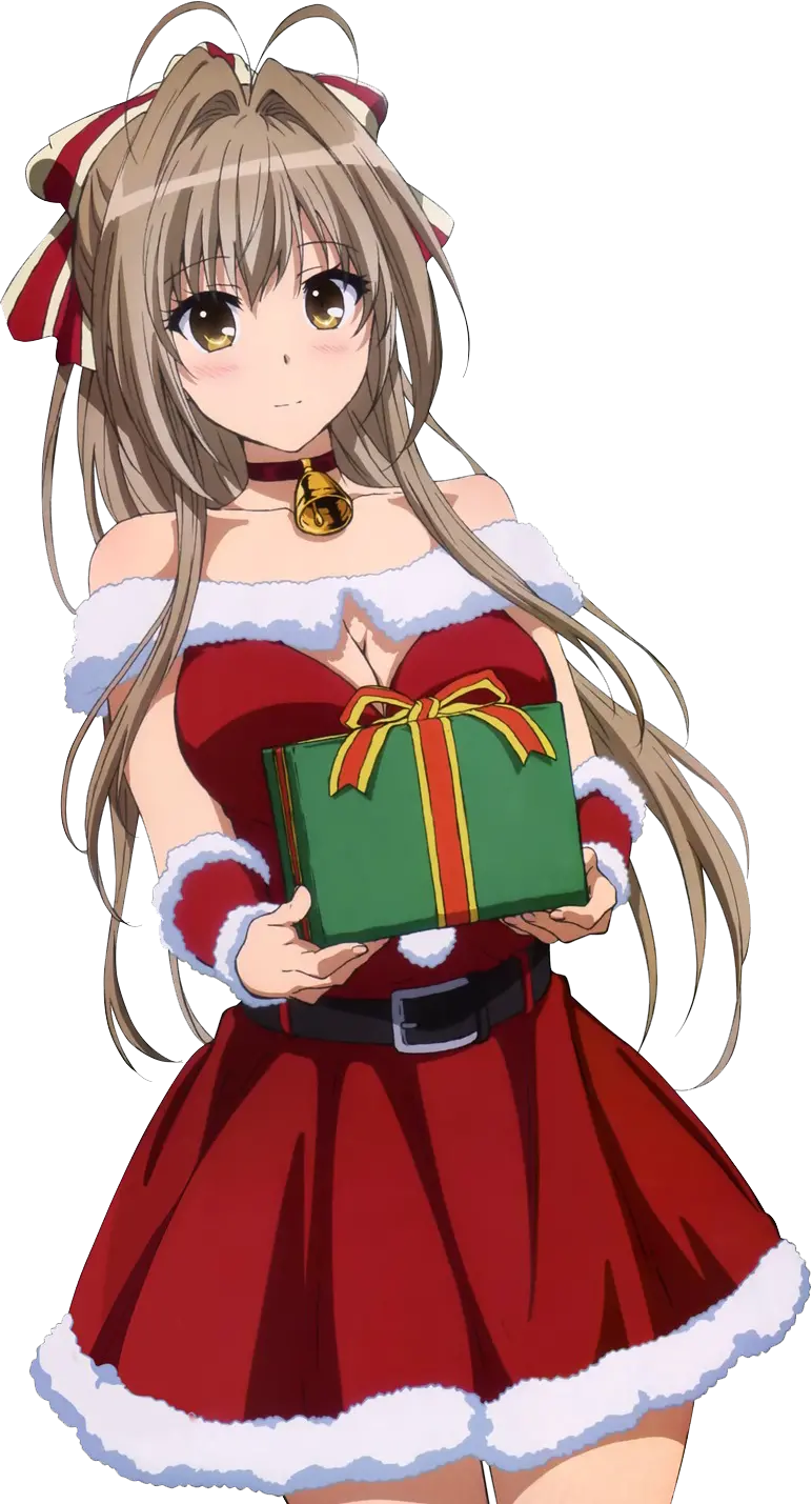 Anime Girl In Santa Suit Sexy Anime Girls Png