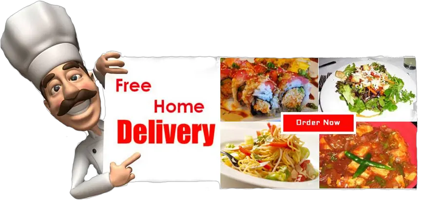 Transparent Food Delivery Clipart Pizza Free Home Delivery Logo