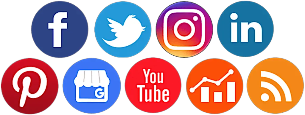 Social Media Icons Social Media Platforms Logos