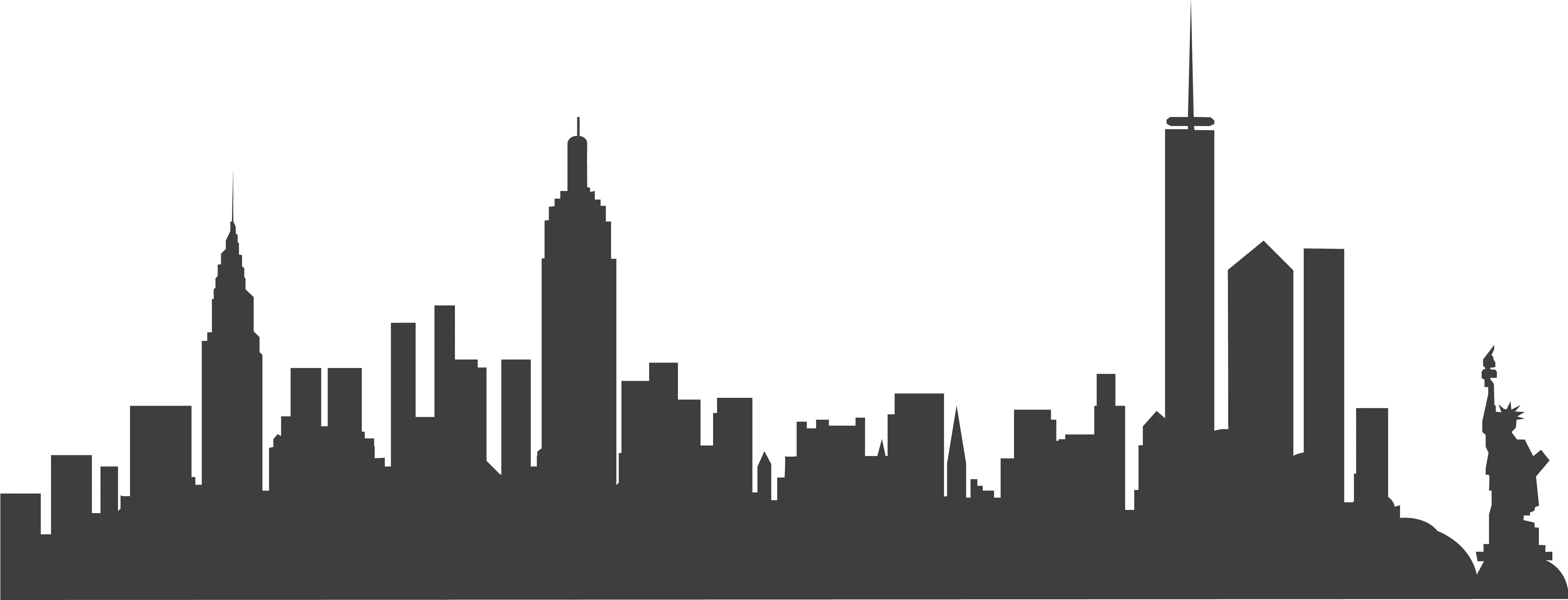 New York City Skyline Clip Art New York City Transparent