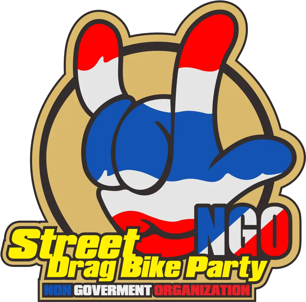 Logo Street Drag Bike Party Vector Cdramp Png Hd Ngo Thailand Logo Png