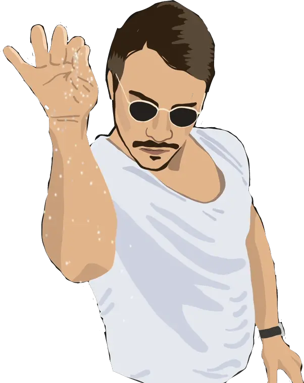 Hd Salt Bae Sticker