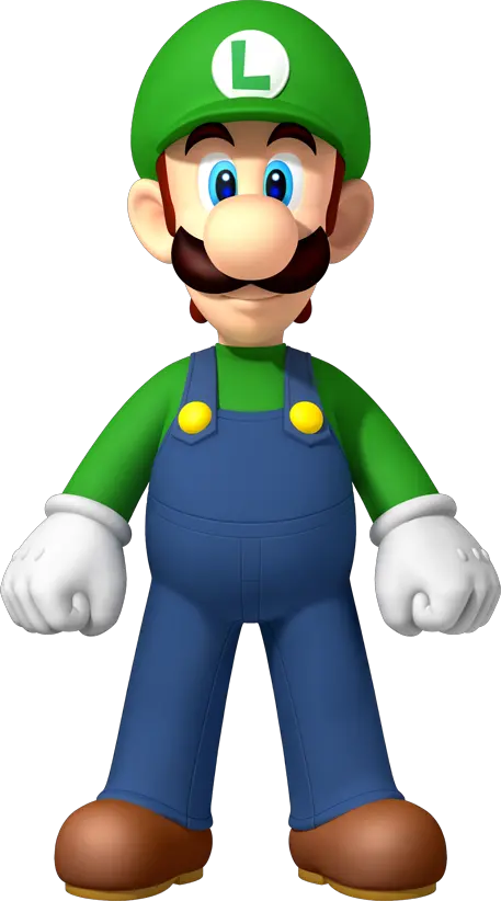 Download Luigi Png File For Designing Projects New Super Mario Bros Wii Luigi
