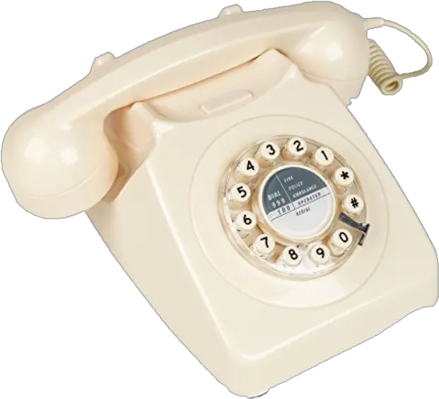 Transparent Phone Cord Png White Vintage Aesthetic Png