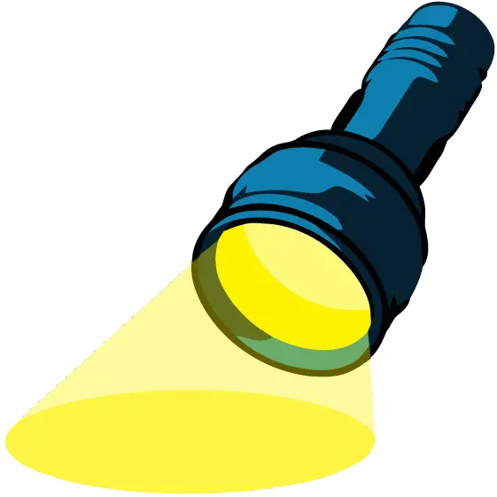 Jpg Black And White Clip Flashlight Light Flashlight Clipart