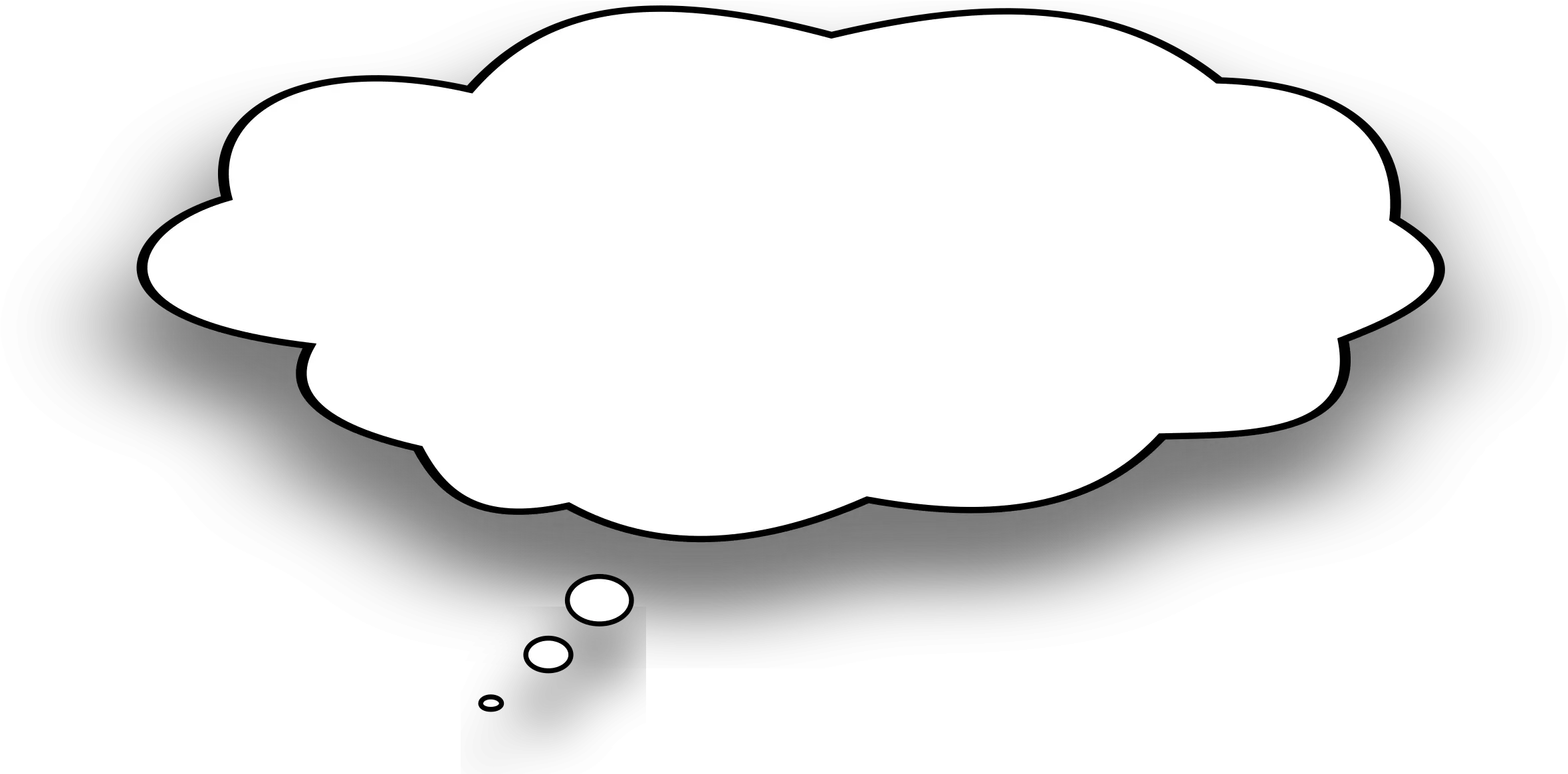 Bubble Clipart Dream Bubble Pencil And In Color Bubble Thought Bubble Black Background