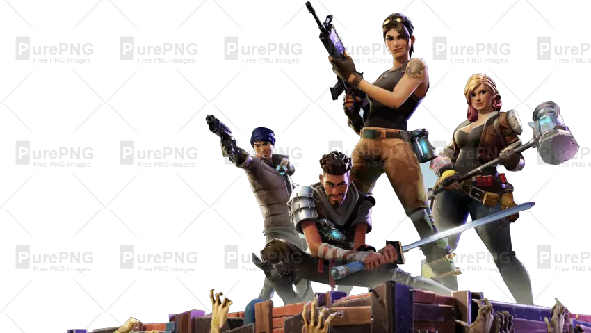 Posing Fortnite Thumbnail Template Transparent Fortnite Png