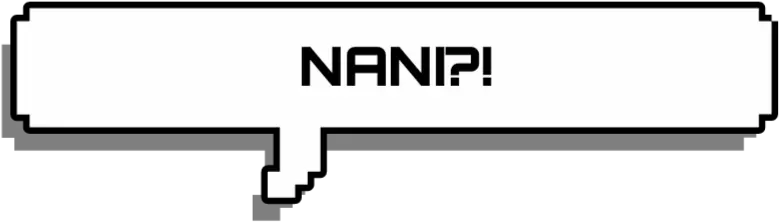 free To Edit word words text nani what japanese Nani Word With Transparent Background