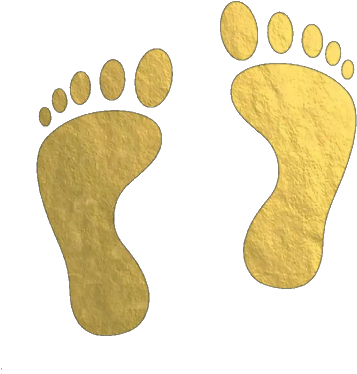 feet footprints foot Prints gold Footprints Gold Footsteps Clipart