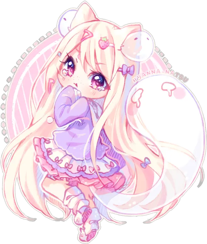 Chibi Girl Anime Chibi Hyanna Natsu