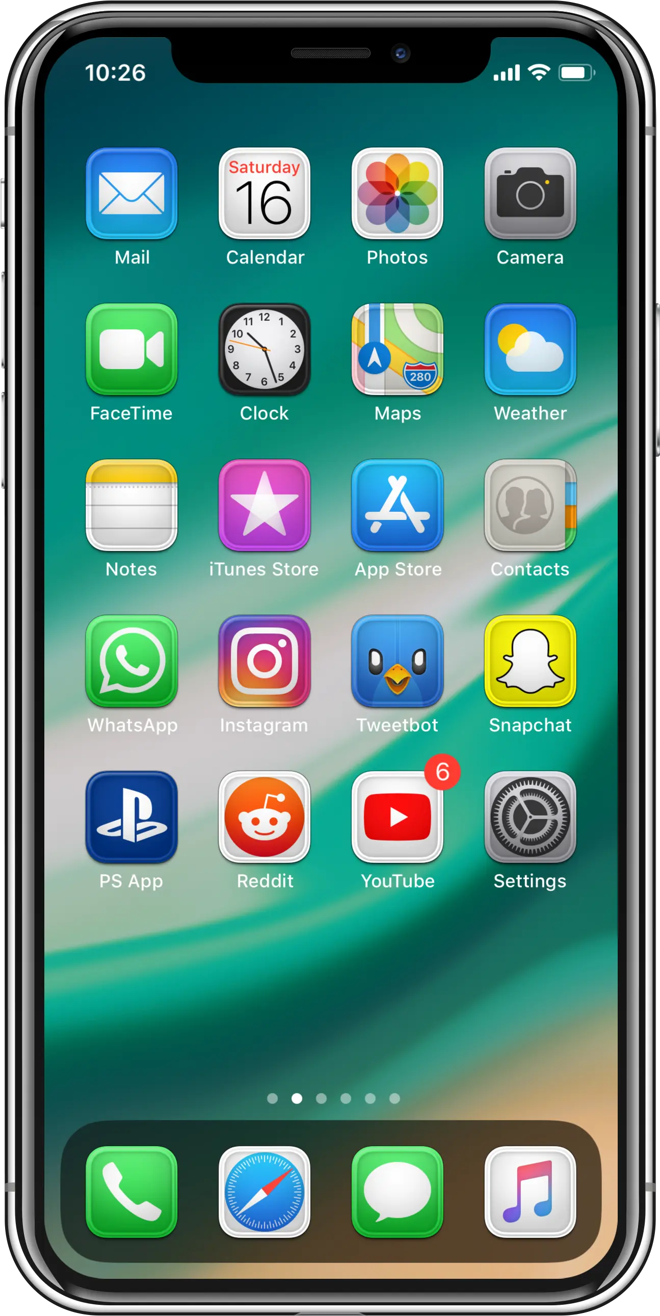Iphone 8 Home Screen Ios 13
