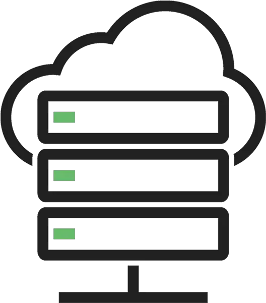 Transparent Cloud Vector Png Cloud Server Icon Png