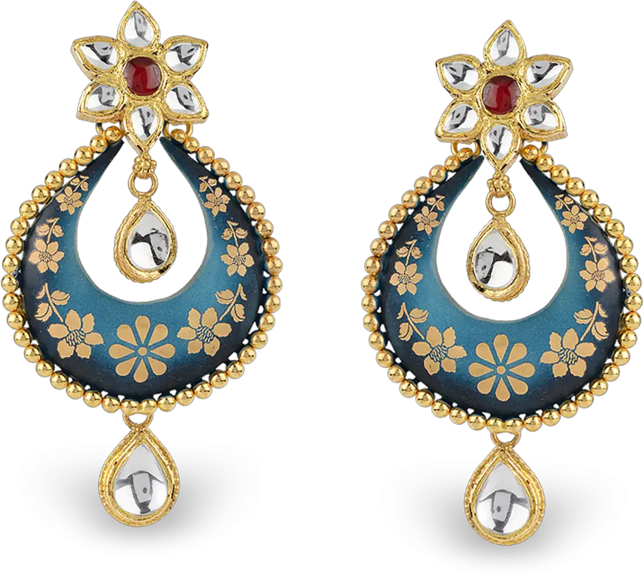 Lavanya Chandbali Gold Earring Old Model Gold Jimikki Earring