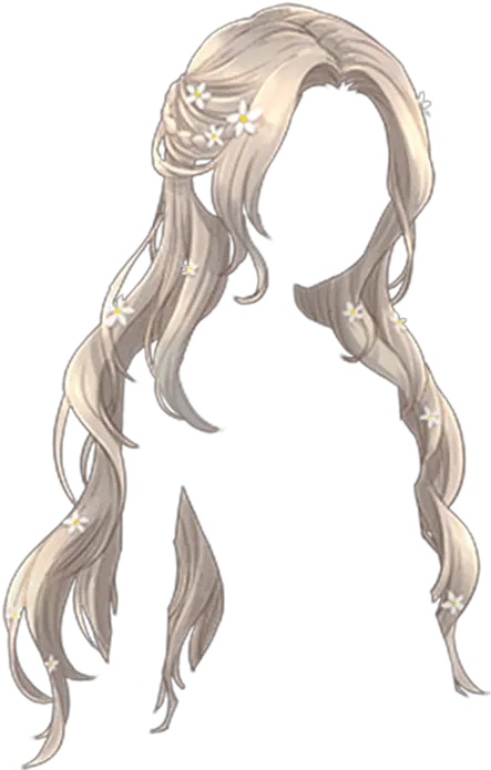 Graphic Transparent Download Transparent Drawings Hair Cute Anime Girl Hairstyle