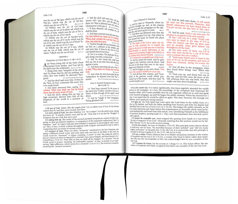 Transparent Open Bible Png