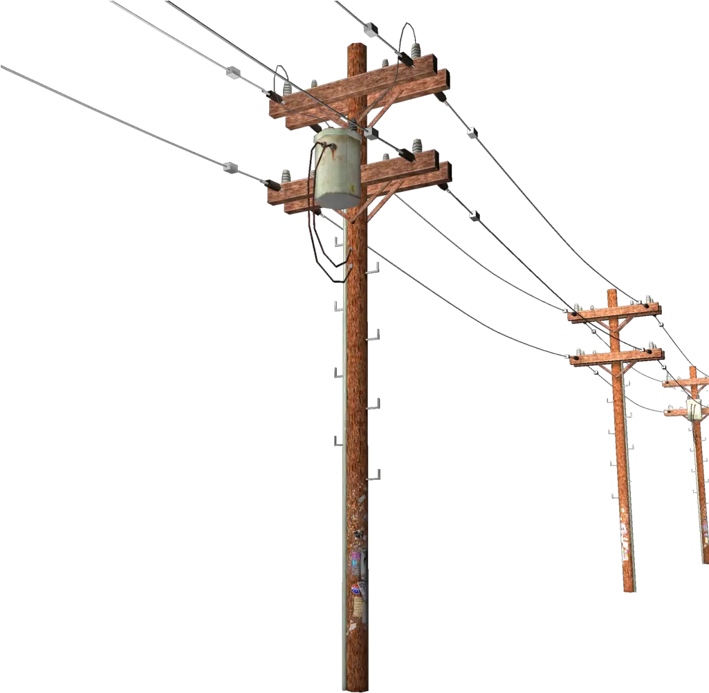 Collection Of High Transparent Power Lines Png