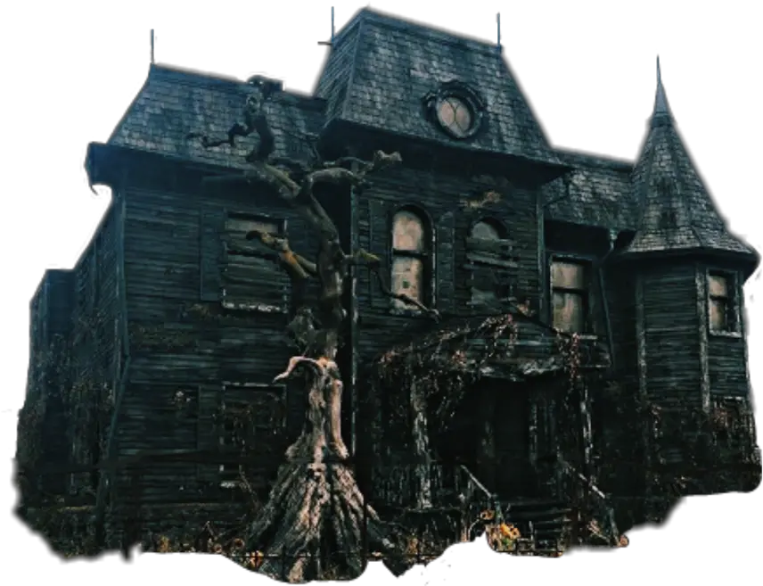 Transparent Old House Png Horror House Images Png