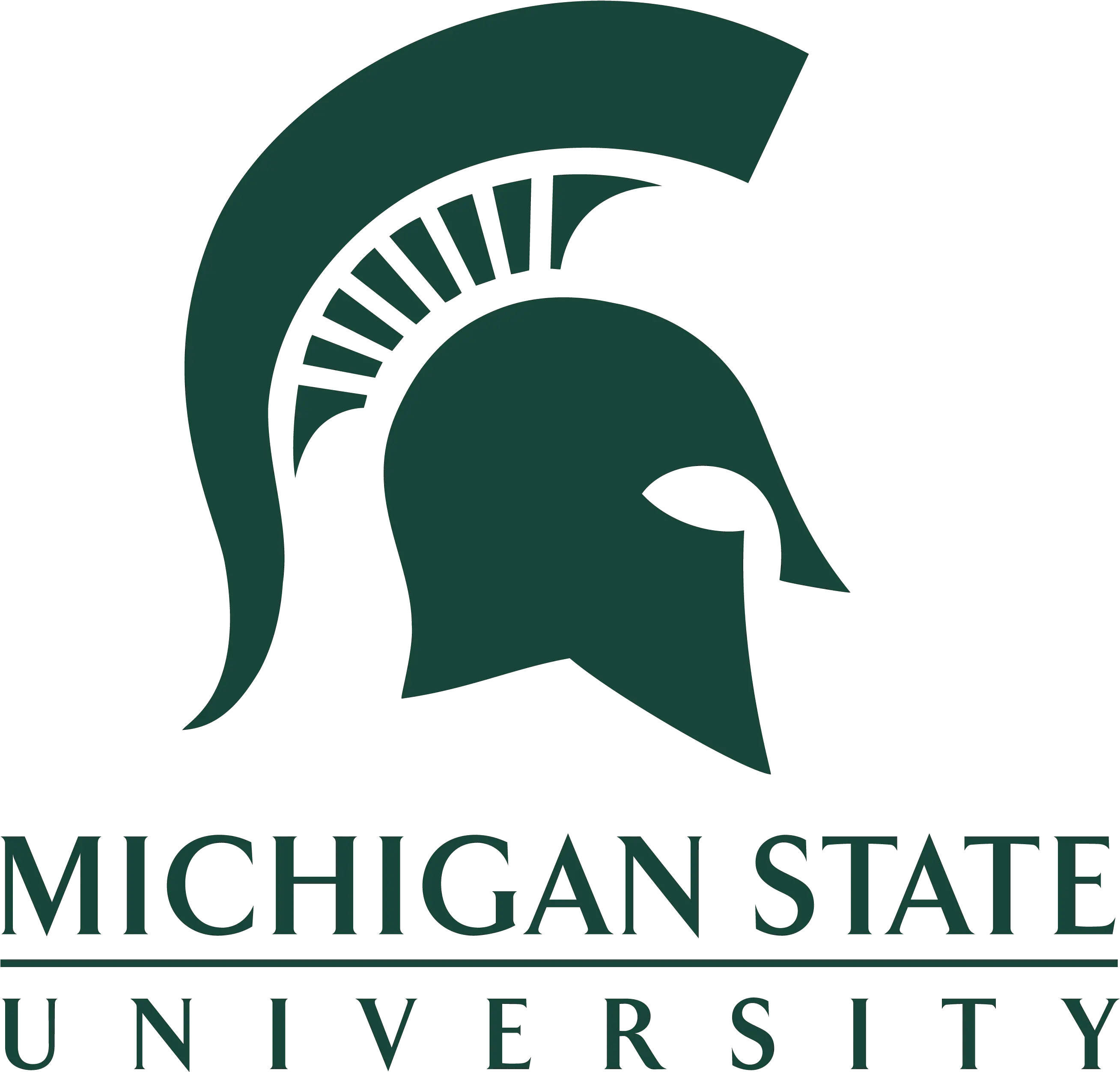 Michigan State University Transparent Michigan State Logo Png