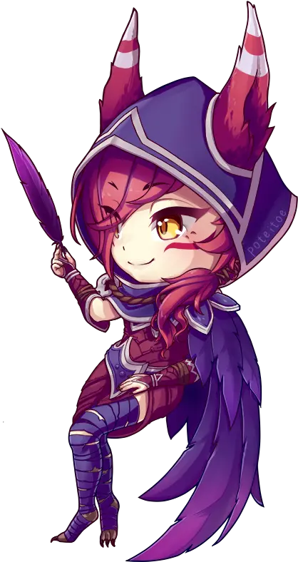 Transparent League Of Legends Champion Png League Of Legends Chibi Champions