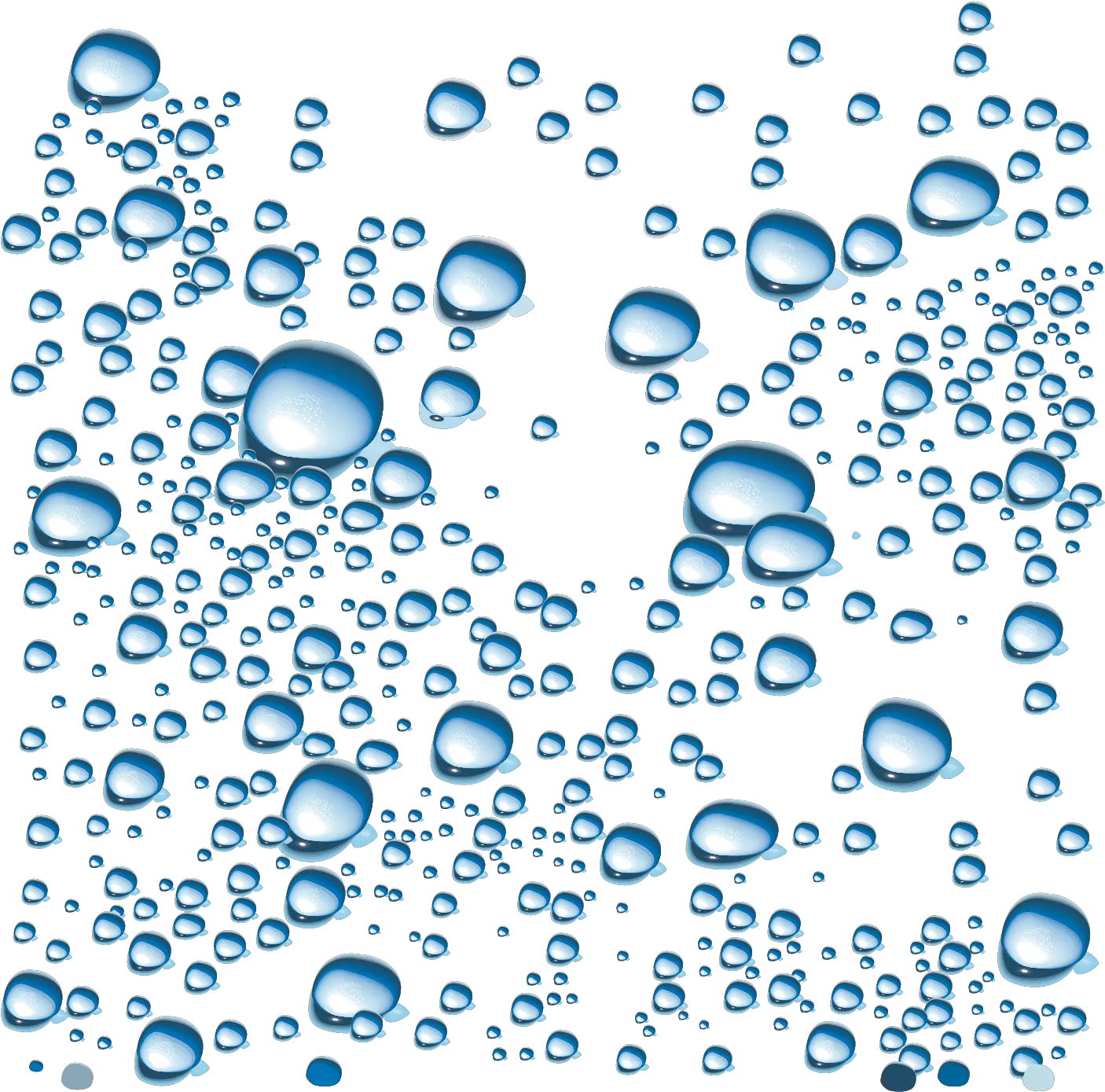 Vector Water Drops Png Download Water Bubbles