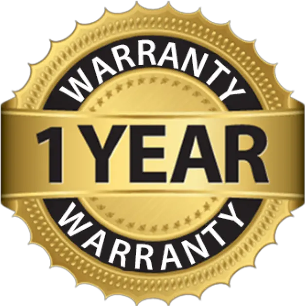 1 Year Warranty Money Back Guarantee