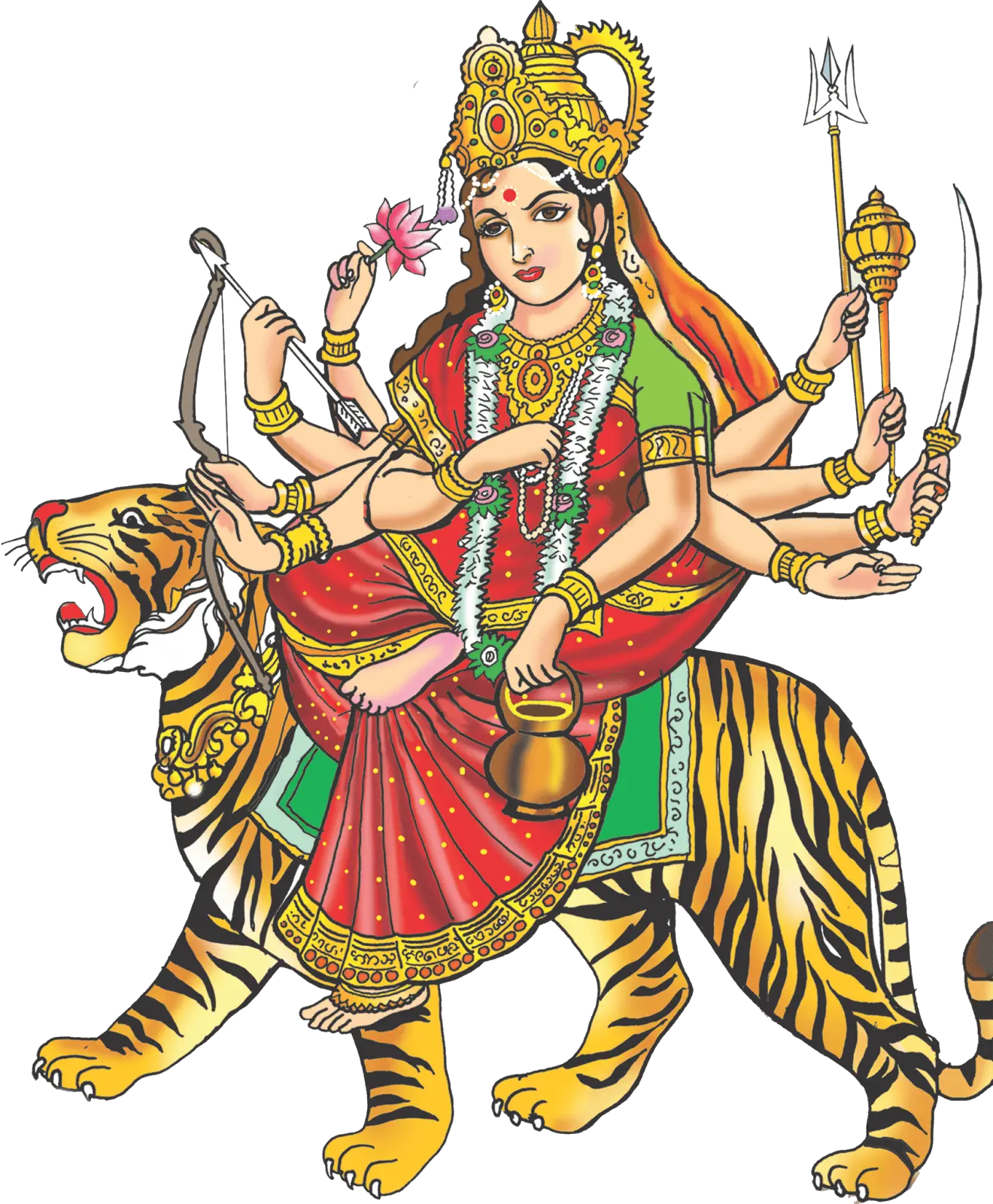 Goddess Navdurga Png Images Nav Durga Image Png