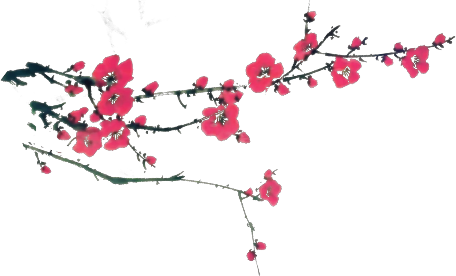 Transparent Flower Tree Png Chinese Mid Autumn Festival Clipart