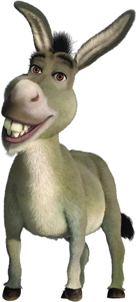 Donkey Png Image File Donkey From Shrek