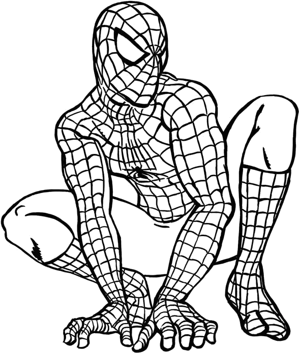 Spiderman Coloring