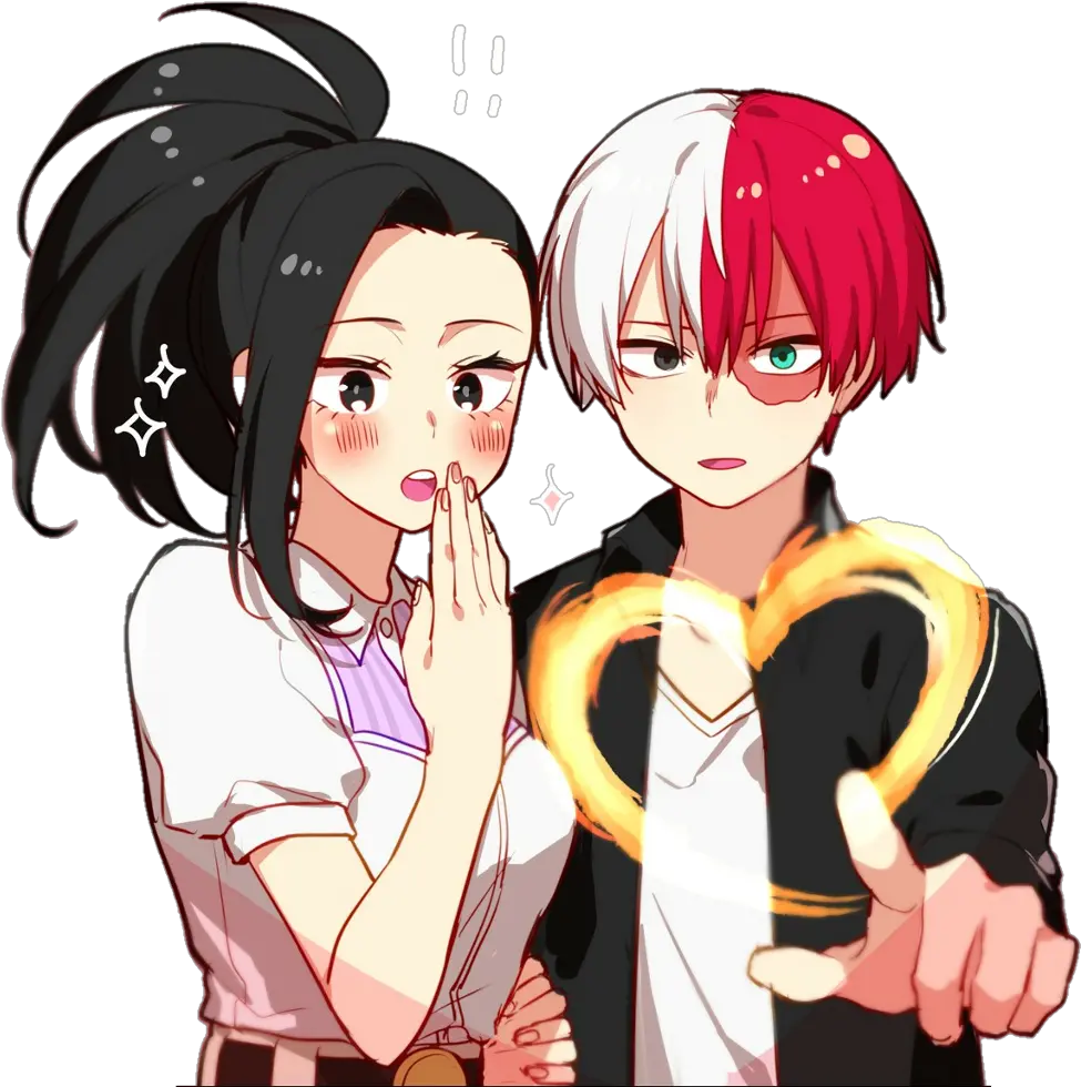 My Hero Academia Todoroki And Momo
