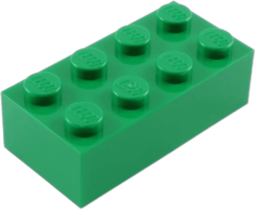 Lego Brick Png Transparent Background Green Lego Brick
