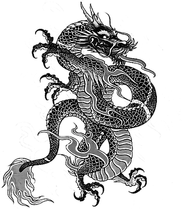 tattoo irezumi dragon dragonballz yakuza ninja Chinese Dragon Tattoo Transparent