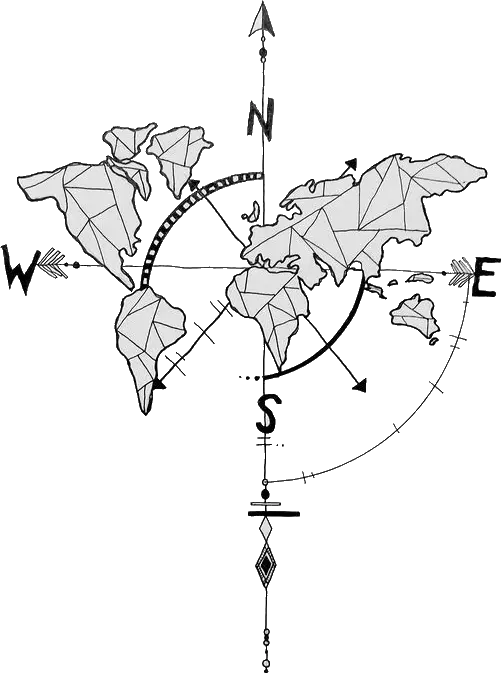Travel Tattoo Design