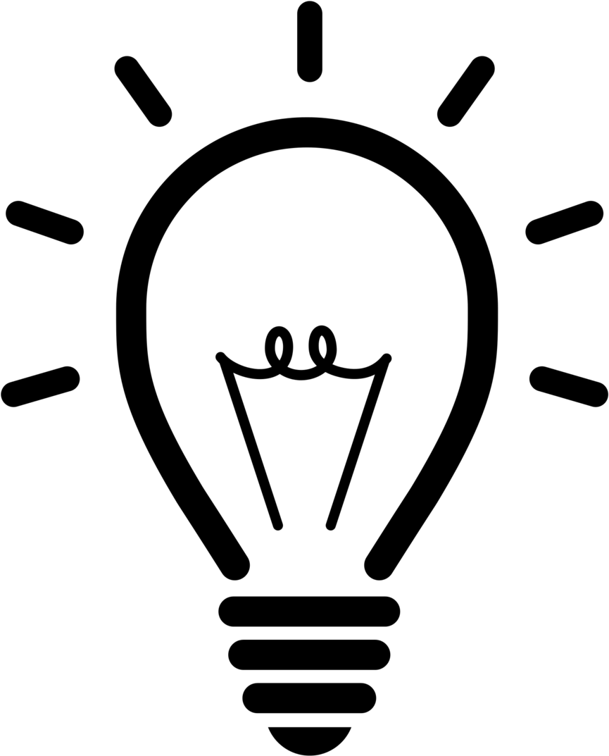 Bulb Symbol Png Light Bulb Icon Transparent