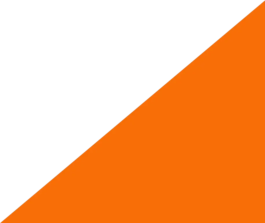 Right Angle Orange Triangle