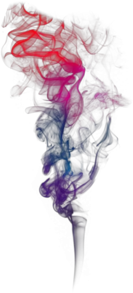fumaça smoker colorido fumo noite neon rainbow Illustration