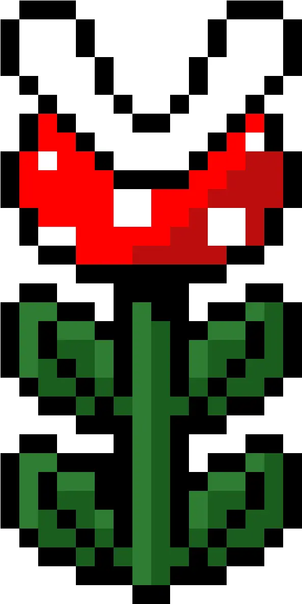 Mario Piranha Plant Pixel Art