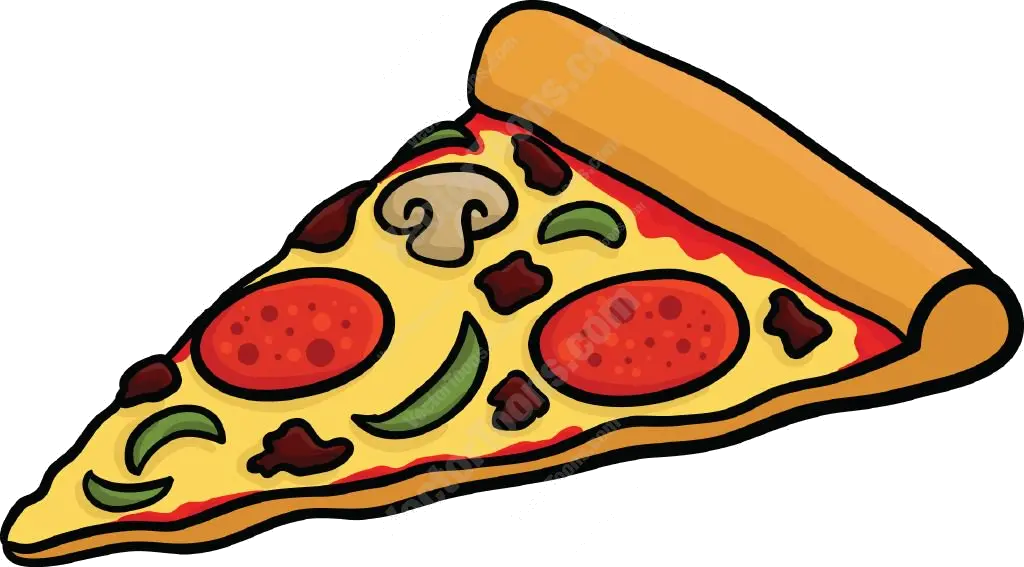 Pizza Clipart Slice Of Cartoon Vector Toons For Teachers Slice Of Pizza Clipart